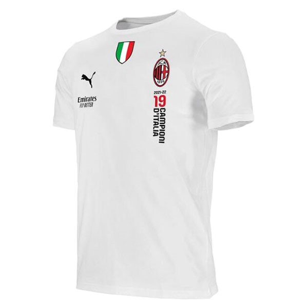 AC Milan 19 Campion Italien 2022-2023 Weiß